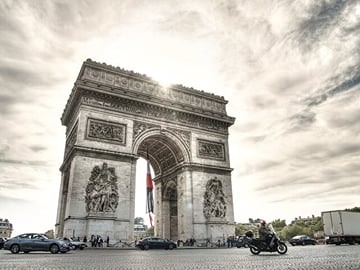 Arc de Triomphe and Champs-Élysées Private Tour with Macarons