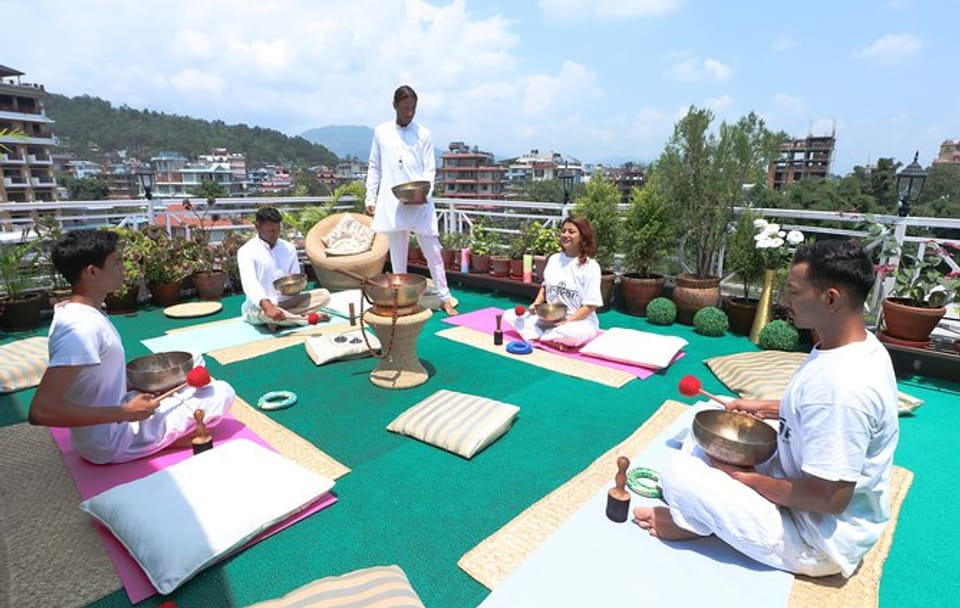 Singing Bowls Relaxation Therapy in Bhaganpau, Nepal
