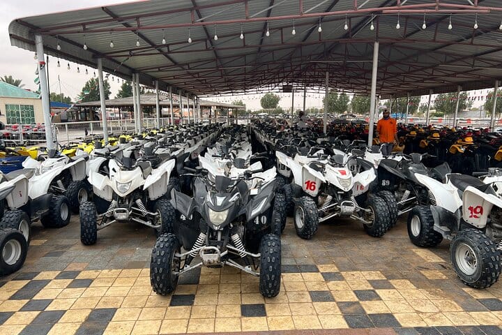 Desert Safari Dubai Live Shows Camel Ride Dinner with Quad Bikes  7