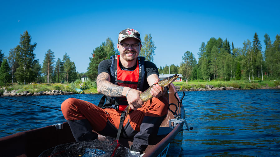 Summer fishing tour, Pure Lapland, Rovaniemi Lapland