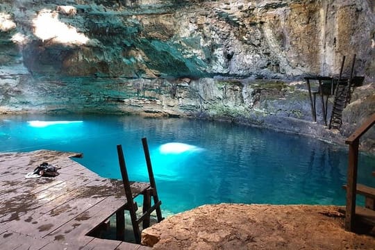Chichen Itza Day Trip with Cenote and Valladolid from Tulum