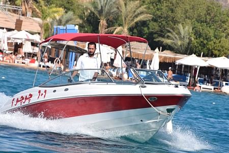 Private Speed Boat Adventure to Tiran Island for 5 Guests