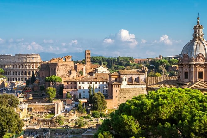 Rome Sightseeing Hop-on Hop-off Bus+ Colosseum/Ancient Rome Tour