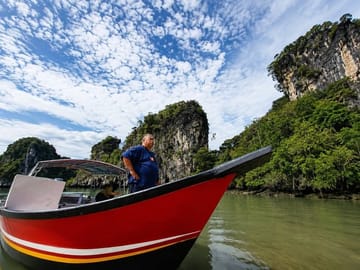Private Langkawi Kilim Mangrove Geopark Tour with Two Face Beach