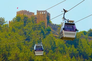 Sunset Alanya City Tour with Cable Car, Dinner and Boat Tour