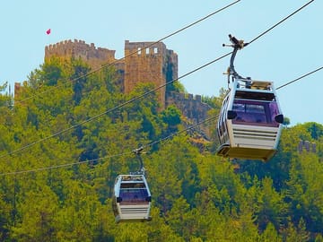 Alanya Sunset Tour: Cable Car, Boat Cruise, and Dinner