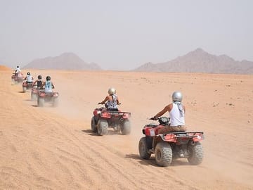 ATV Quad Bike Safari and Camel Ride in Hurghada