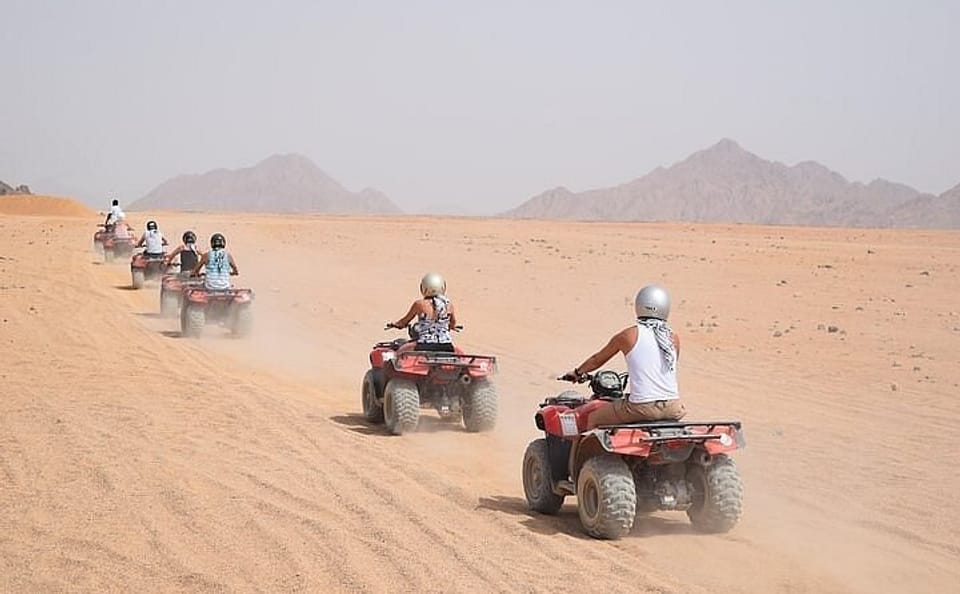 ATV Quad Bike Safari and Camel Ride in Hurghada