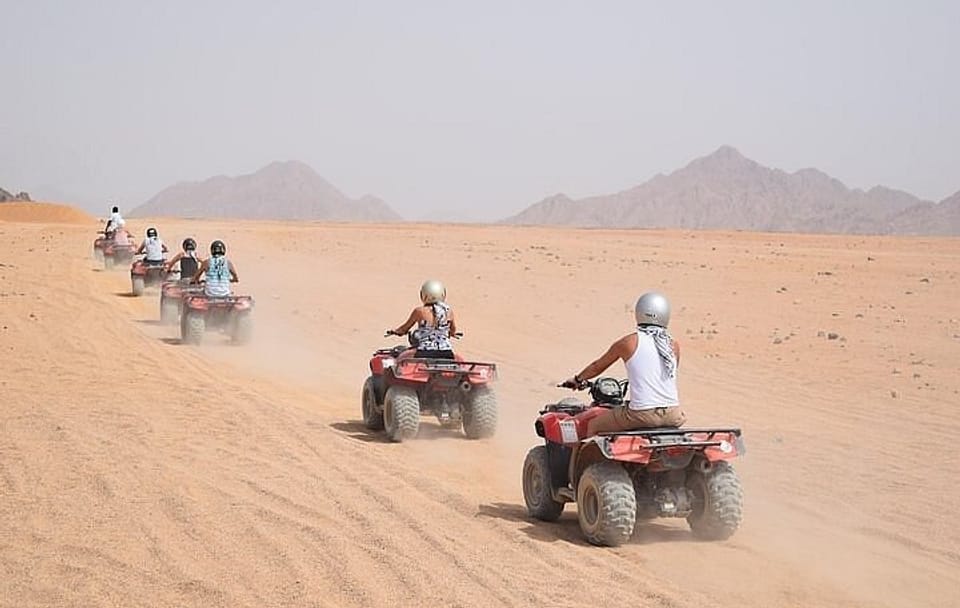 ATV Quad Bike Safari and Camel Ride in Hurghada