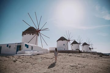 Sunset Walking Tour of Mykonos Town Highlights