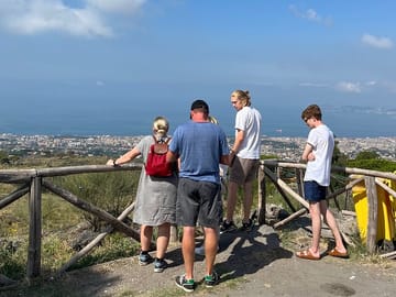 Explore Mt Vesuvius and Pompeii on a Guided Tour from Naples
