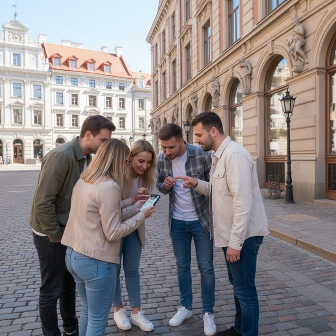 Secrets of Riga Self-Guided Exploration Game Tour 4