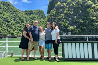 Halong Bay Cruise Day Tour, Small Group Depart from TUAN CHAU