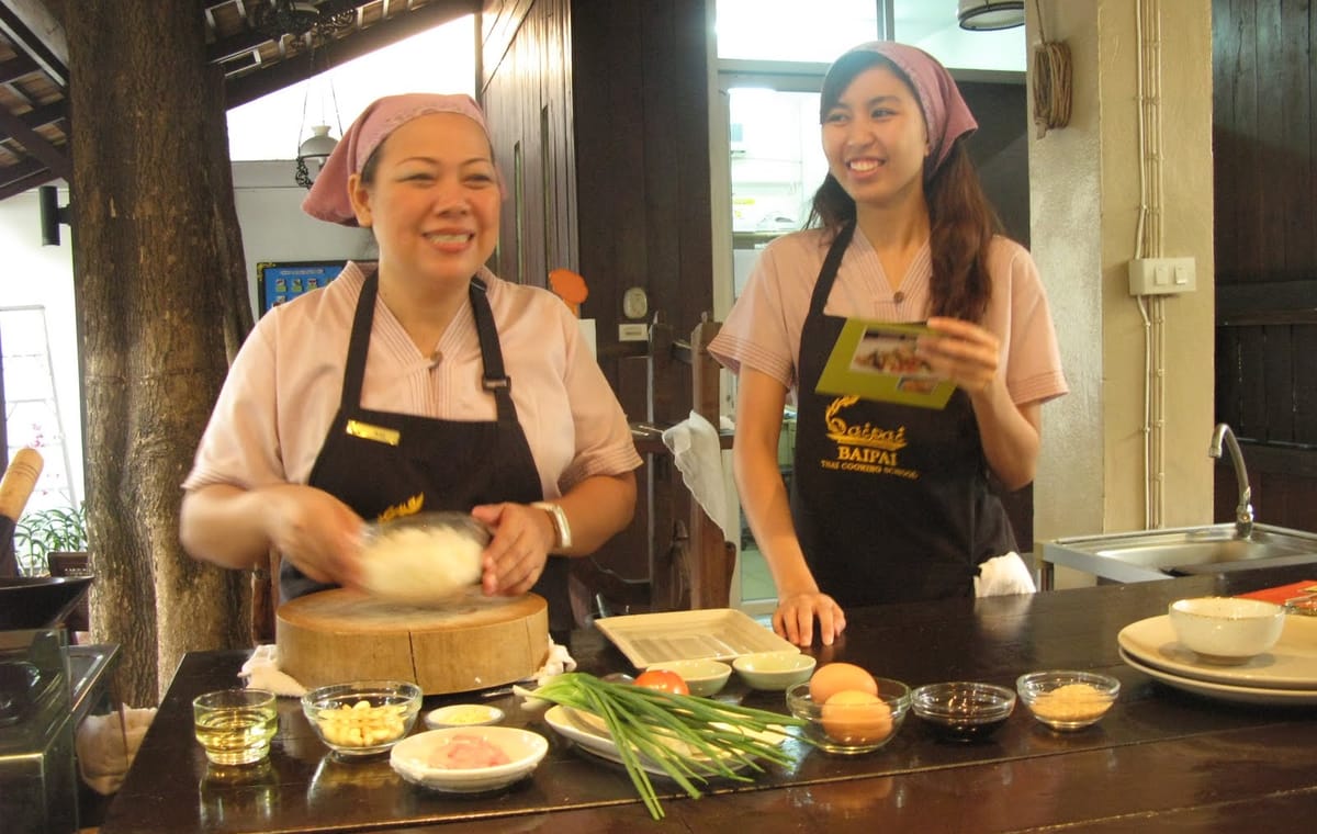Thai Cooking Class Tour at Baipai Thai Cooking School