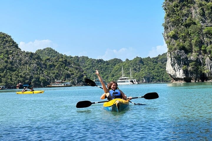 Luxury Catamaran Day Cruise to Lan Ha From Hanoi By Expressway