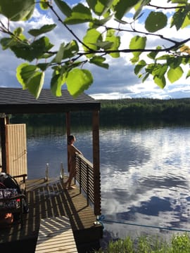 Floating Sauna and Swimming in the Ounasjoki River, 3 Hours