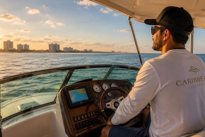 Private Luxury 44ft Yacht Cancun Isla Mujeres up to 13 Pax photo 6