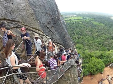 Sigiriya Rock Fortress and Hiriwadunna Village Tour