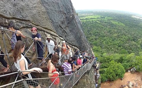 Sigiriya Rock Fortress and Hiriwadunna Village Tour