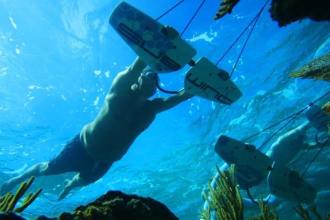 Private speed boat for Hula Hula Island with sub wing - Hurghada