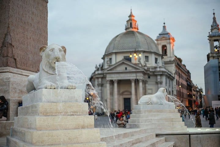 Lions fountain