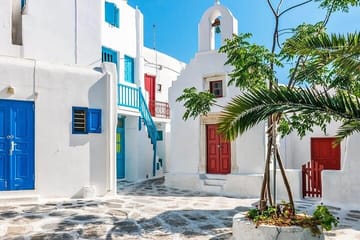 7 Days Private Tour to Mykonos Paros & Santorini From Athens