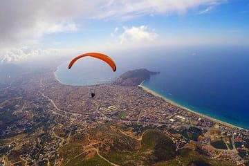 Tandem Paragliding in Alanya with Professional Licensed Pilots
