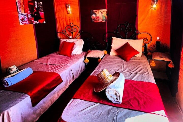Private Camel Trekking and Luxury Desert Camp Experience in Merzouga
