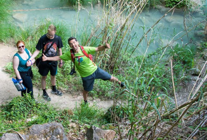 Hiking Polylimnio Waterfalls photo 5