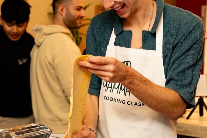 Italian Cooking Class Fresh Pasta and Traditional Tiramisu 6