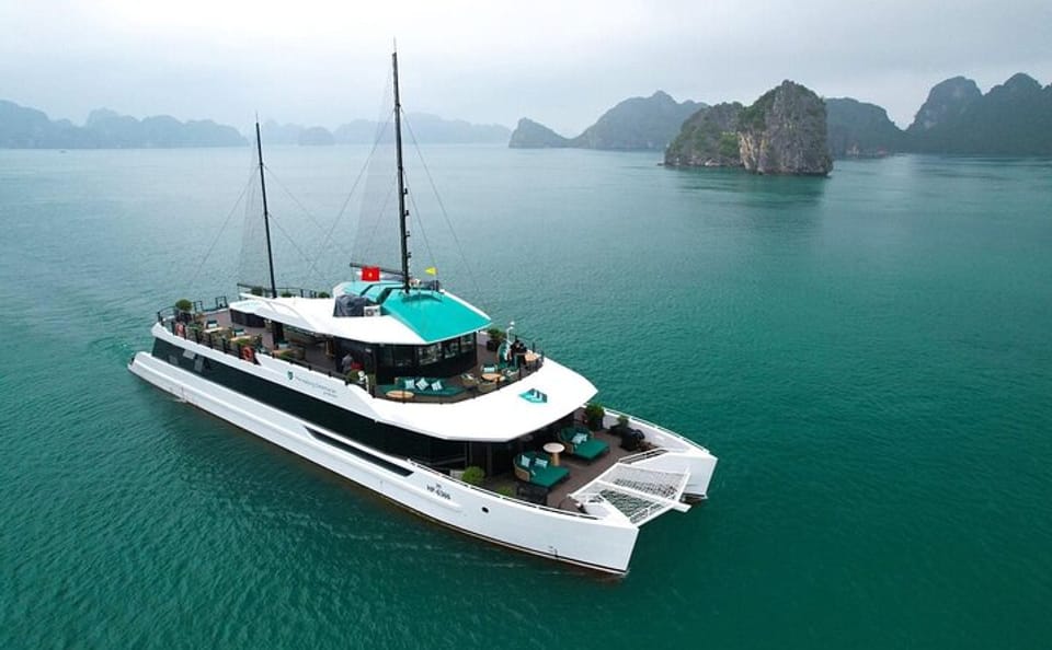 Premium Catamaran Cruise and Kayaking in Lan Ha Bay