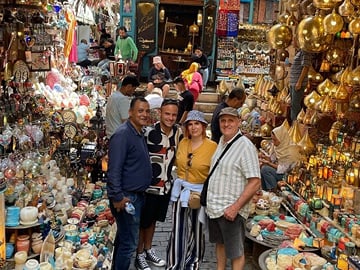 Cairo Shopping tour Private Papyrus Essential oils Bazar Cotton