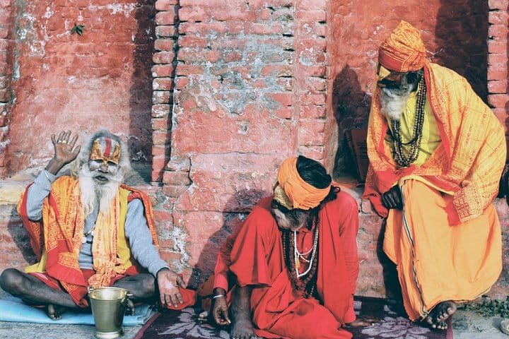 Jogi at Pashupatinath temple