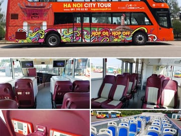 Hanoi City Hop On Hop Off Tour for 24 Hours
