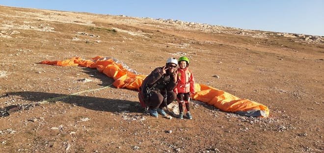 Paragliding at Kik Plateau 4