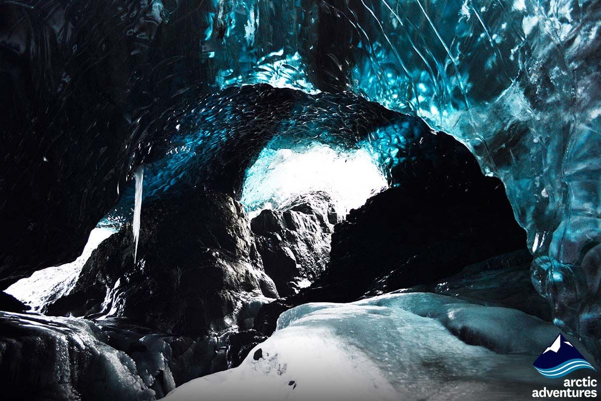 Ice Cave during 2 day south coast tour Iceland