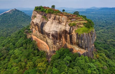 Sigiriya Rock Fortress and Minneriya Safari from Kandy