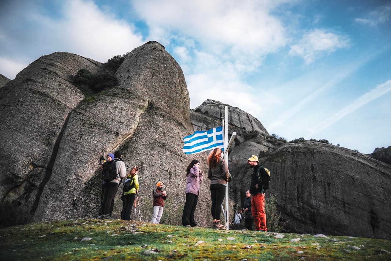 Private Short Scenic Hike in The Unknown Meteora of Gavros 2