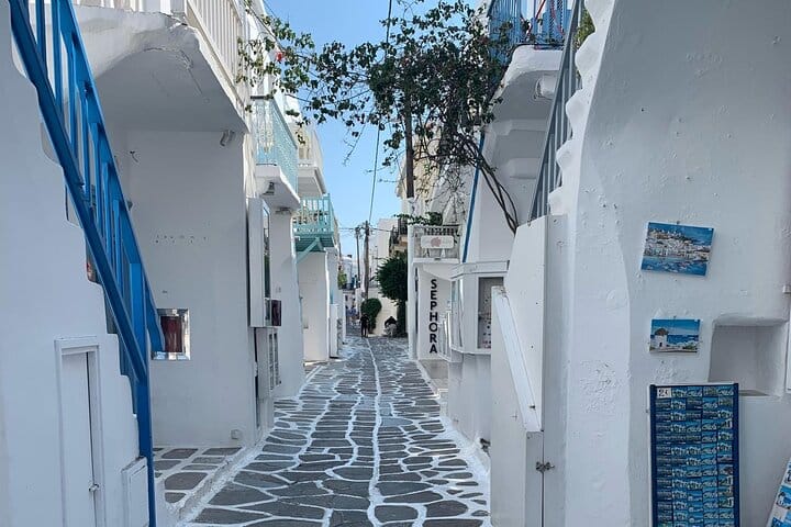 6 Hours All Of Mykonos Private Tour Lunch Included and Pick Up 7