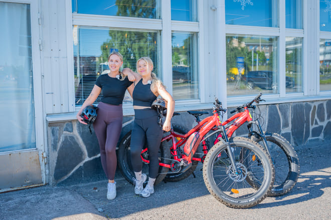 StayLapland Electric Fatbike tour in the wilderness in Rovaniemi, Lapland