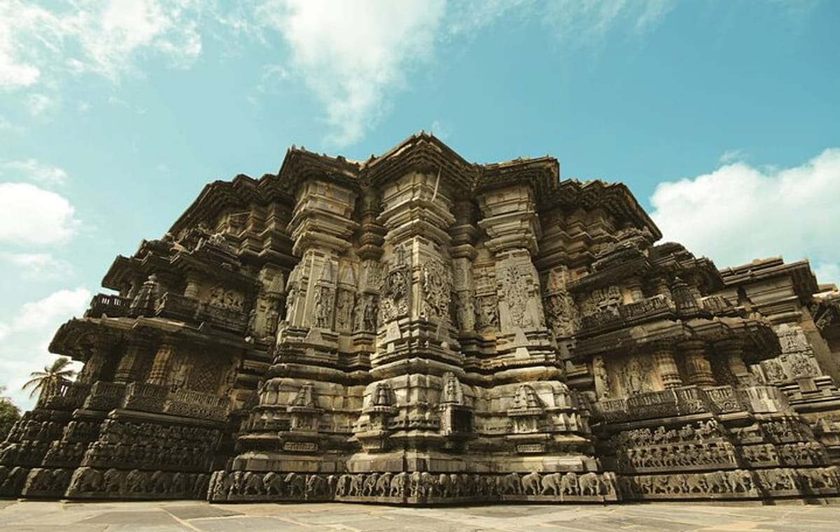 Belur and Halebeedu Heritage Trail from Mangalore
