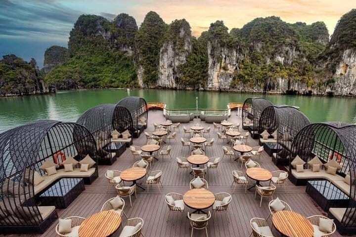 Ambassador Day Cruise - Halong Bay 5 Star Day Cruise from Harbor