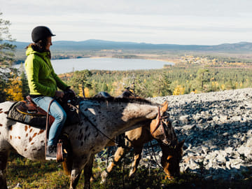 Horseback Riding Tour to Soutaja Fell in Kemijärvi