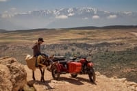 ½ Day : Desert Ride on Vintage sidecar Moto | Private & Luxury 1