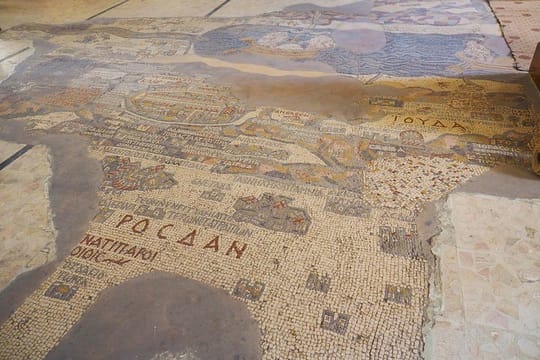 Private Full Trip of Madaba City Mosaics, Mount Nebo, Dead Sea & Amman Sightseeing