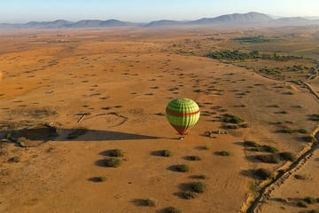 Hot Air Balloon Adventure Over Marrakech Countryside