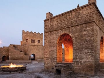 Gobustan-Mud volcanoes-Fire temple-Fire Mountain-tour-Zorooastirsm-fire-tour