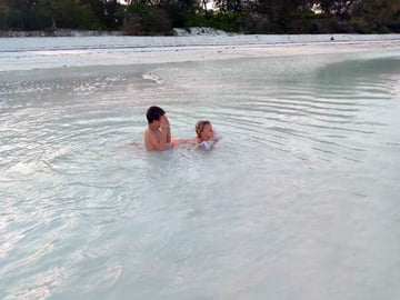 Snorkeling near Fundu Lagoon