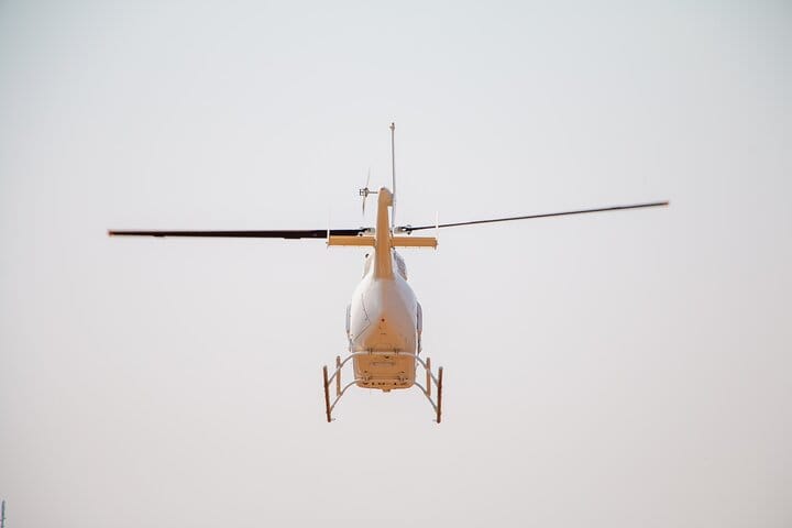 15 minutes scenic helicopter flight above Victoria Falls-Zimbabwe