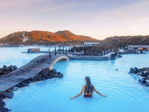 Keflavik Airport to Blue Lagoon to Reykjavik